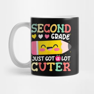 2nd Grade Back to School Shirt just got a lot cuter 1st day Mug